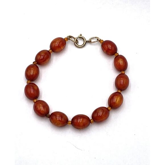 SARAH Coventry Jewelry Set Necklace Bracelet Lucite Beaded Vintage Plastic - Picture 10 of 16